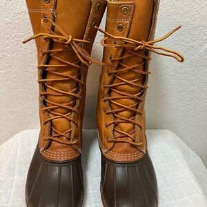 L.L. Bean Brown and Black Maine Hunting Shoe